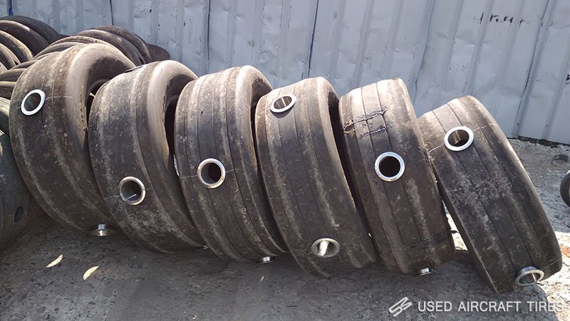 Used Aircraft tire for Boat bumper