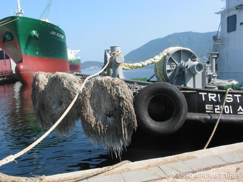 Creative Used Tire Fender For Boat