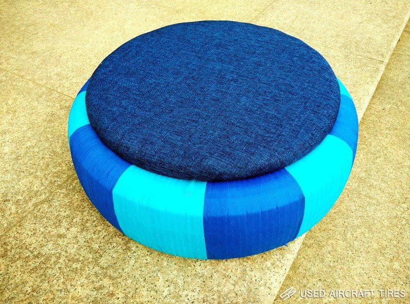 Used tire furniture