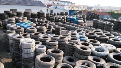 Where did the old tires we threw away end up?